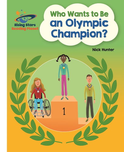 Front Cover Of Who Wants To Be An Olympic Champion? - White