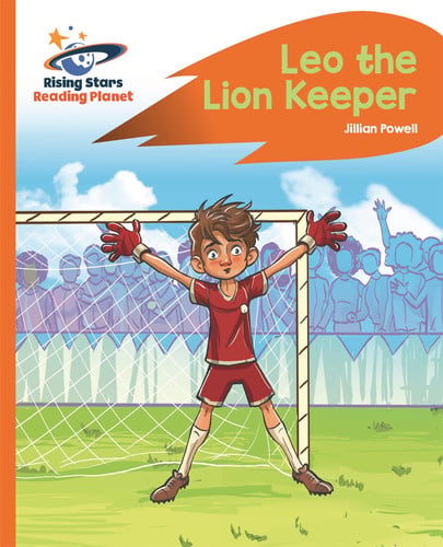 Front Cover Of Leo The Lion Keeper - Orange
