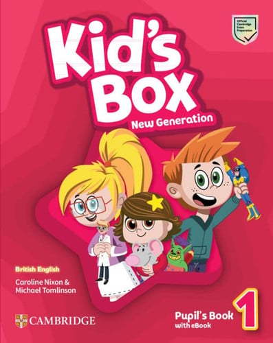 Front Cover Of Kid s Box New Generation Level 1 Pupil's Book with eBook British English