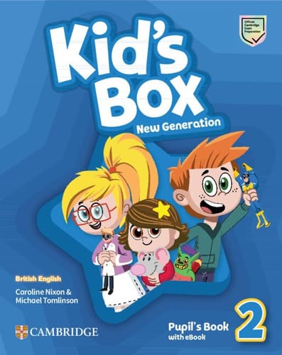 Front Cover Of Kid s Box New Generation Level 2 Pupil's Book with eBook British English