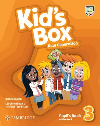 Front Cover Of Kid s Box New Generation Level 3 Pupil's Book with eBook British English