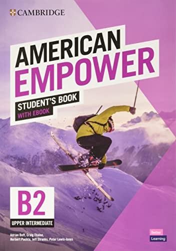 Front Cover Of American Empower Upper Intermediate B2 Student's Book with eBook