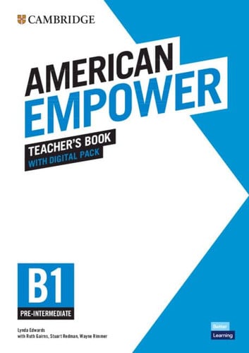 Front Cover Of American Empower Pre intermediate B1 Teacher's Book with Digital Pack