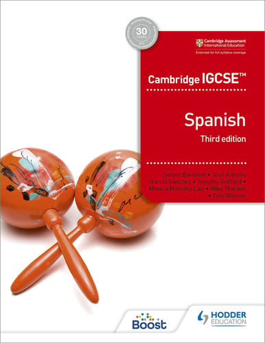 Front Cover Of Hodder Cambridge IGCSE��� Spanish Student Book (3rd Ed
