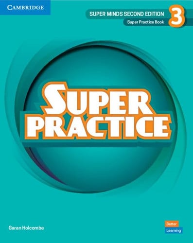 Front Cover Of Super Minds Level 3 Super Practice Book British English