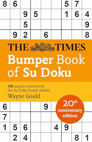Front Cover Of Times Bumper Book Of Su Doku 20Th Anniv