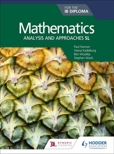 Front Cover Of Maths For The Ib Diploma: Analysis & Approaches Sl
