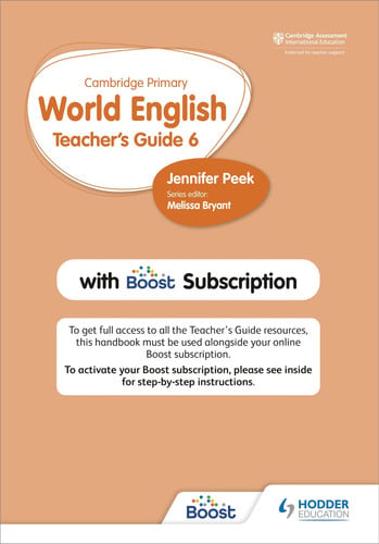 Front Cover Of Cam Primary World English Teacher'S Guide 6