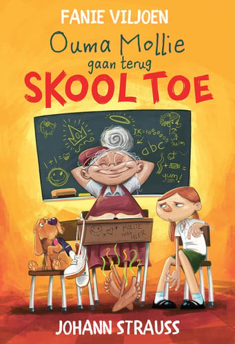 Front Cover Of Ouma Mollie gaan terug skool toe