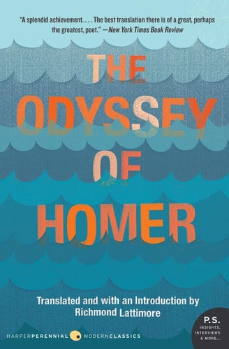 Front Cover Of Odyssey Of Homer Tpb