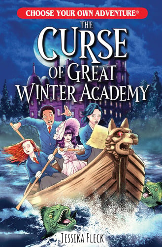 Front Cover Of Curse of Great Winter Academy
