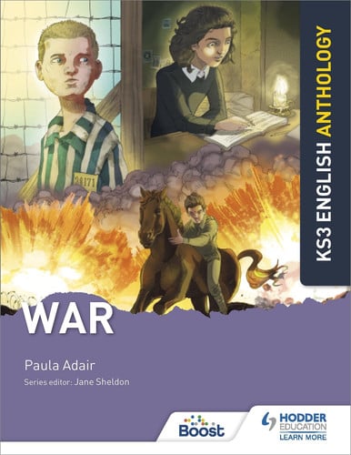 Front Cover Of Key Stage 3 English Anthology: War
