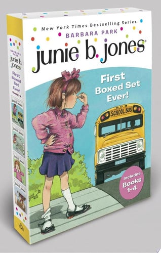 Front Cover Of Junie B.Jones's First Boxed Set Ever!