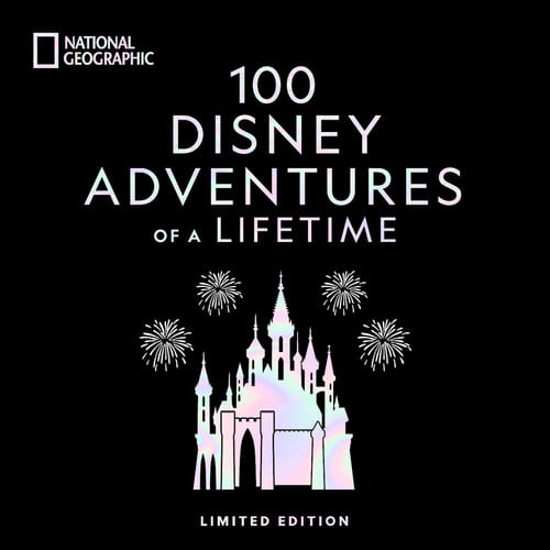 Front Cover Of 100 Disney Adventures Lifetime Dlx Ed