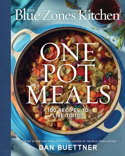 Front Cover Of Blue Zones Kitchen One Pot Meals