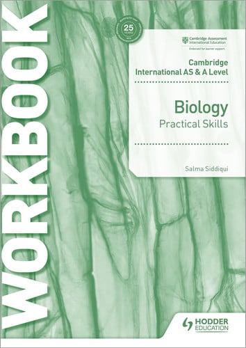 Front Cover Of Cam/Ie As & A Level Biology Practical Skills Wb