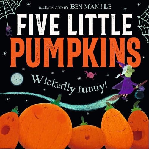 Front Cover Of Five Little Pumpkins Pb