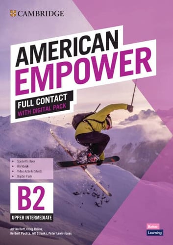 Front Cover Of American Empower Upper Intermediate B2 Full Contact with Digital Pack