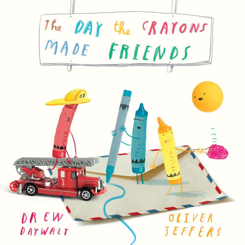 Front Cover Of Day The Crayons Made Friends Pb