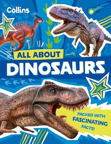 Front Cover Of All About Dinosaurs Pb