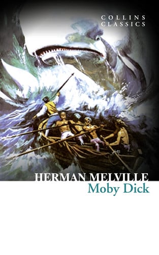 Front Cover Of Coll Classics Moby Dick Pb