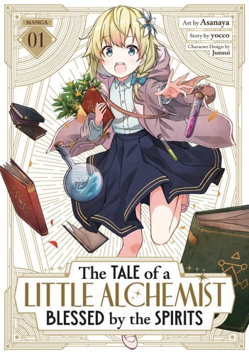 Front Cover Of Tale of a Little Alchemist Blessed by the Spirits Vol. 1