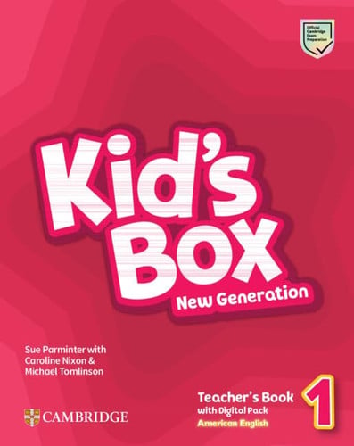 Front Cover Of Kid s Box New Generation Level 1 Teacher's Book with Digital Pack American English