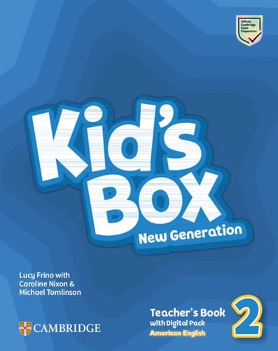 Front Cover Of Kid s Box New Generation Level 2 Teacher's Book with Digital Pack American English