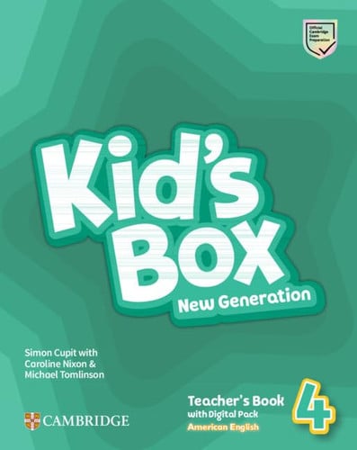 Front Cover Of Kid s Box New Generation Level 4 Teacher's Book with Digital Pack American English