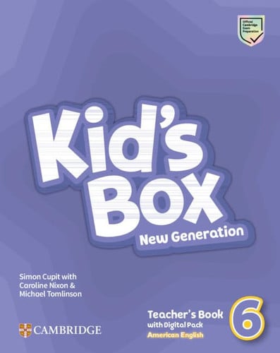 Front Cover Of Kid s Box New Generation Level 6 Teacher's Book with Digital Pack American English