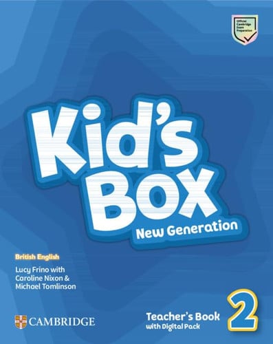 Front Cover Of Kid s Box New Generation Level 2 Teacher's Book with Downloadable Audio British English
