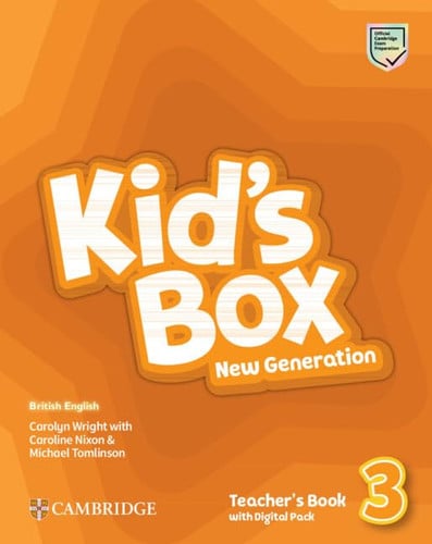 Front Cover Of Kid s Box New Generation Level 3 Teacher's Book with Digital Pack British English