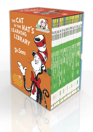 Front Cover Of Ss Seuss Learning Library Boxset Pb