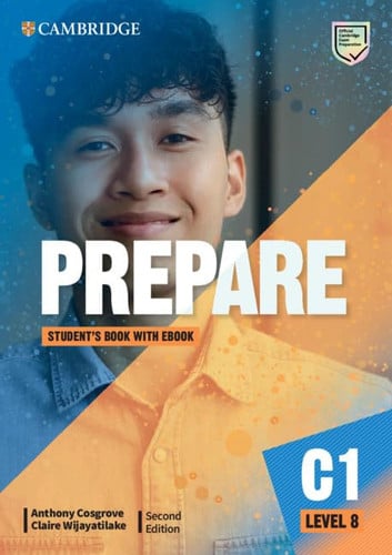 Front Cover Of Prepare Level 8 Student's Book with eBook