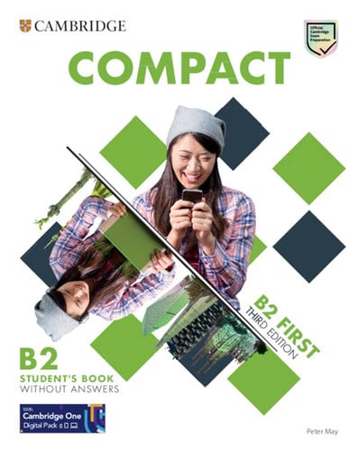 Front Cover Of Compact First Student's Book without Answers