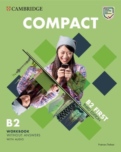 Front Cover Of Compact First Workbook without Answers with Audio