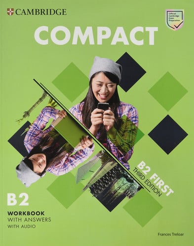 Front Cover Of Compact First Workbook with Answers with Audio