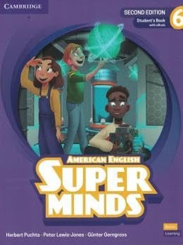 Front Cover Of Super Minds Level 6 Student's Book with eBook American English
