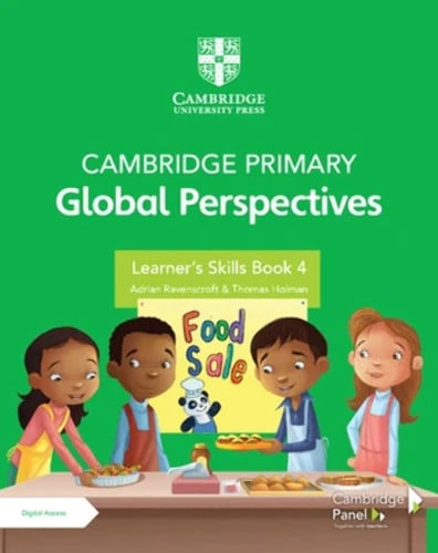 Front Cover Of Cambridge Primary Global Perspectives Learner's Skills Book 4 with Digital Access (1 year)