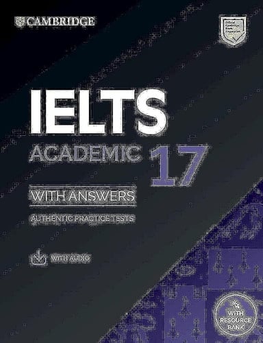 Front Cover Of IELTS 17 Academic Student's Book with Answers with Audio with Resource Bank