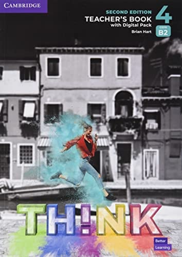 Front Cover Of Think Level 4 Teacher's Book with Digital Pack British English