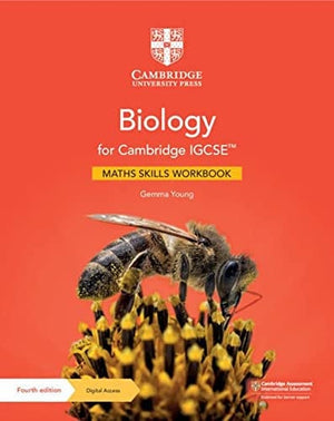 Front Cover Of Cambridge Biology for Cambridge IGCSE��� Maths Skills Workbook with Digital Access (2