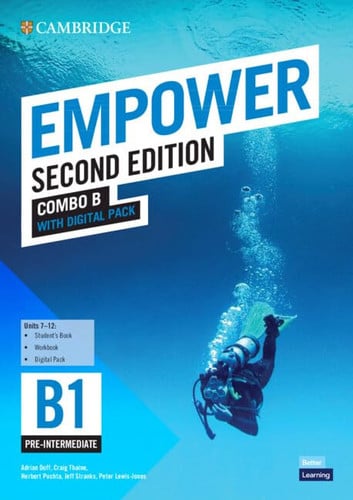 Front Cover Of Empower Pre intermediate B1 Combo B with Digital Pack