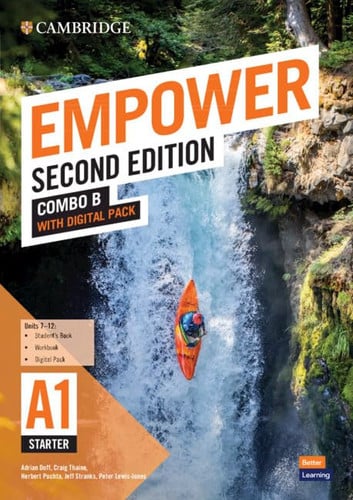 Front Cover Of Empower Starter A1 Combo B with Digital Pack