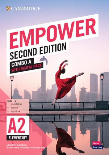 Front Cover Of Empower Elementary A2 Combo A with Digital Pack