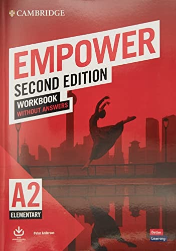 Front Cover Of Empower Elementary A2 Workbook without Answers