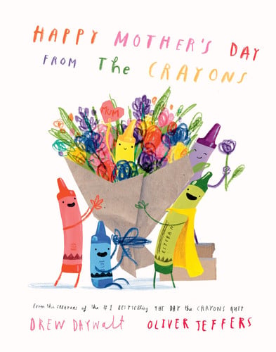 Front Cover Of Happy Mothers Day From The Crayons Pb