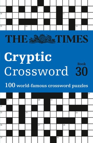 Front Cover Of Times Cryptic Crossword Bk 30 Pb