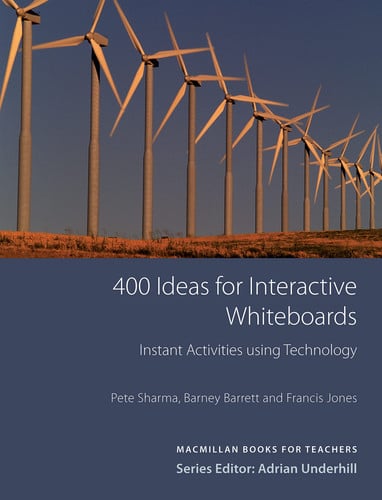 Front Cover Of 400 Ideas For Interactive Whiteboards