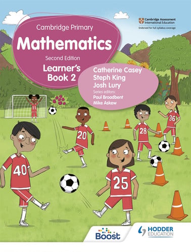 Front Cover Of Cambridge Primary Mathematics Learner'S Book 2